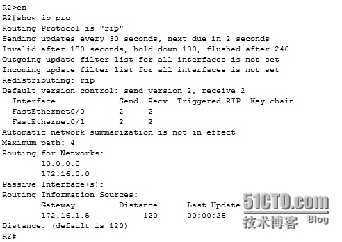 网络设备配置与管理--使用RIP实现两个网络互联_工作原理_23