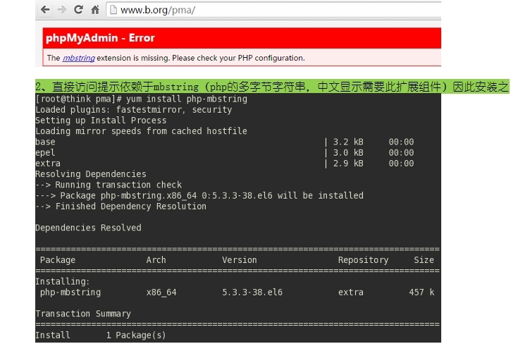 LAMP基础及其基于rpm方式的构建_phpMyAdmin_15