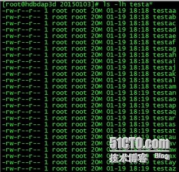 HDFS小文件物理空间占用验证_物理空间