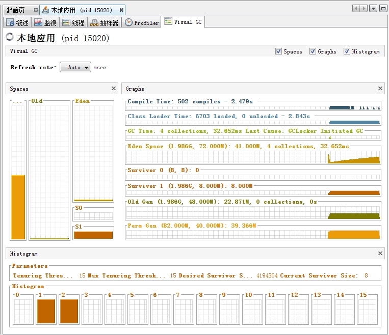 Java程序性能分析工具Java VisualVM（Visual GC）—程序员必备利器_应用程序_02