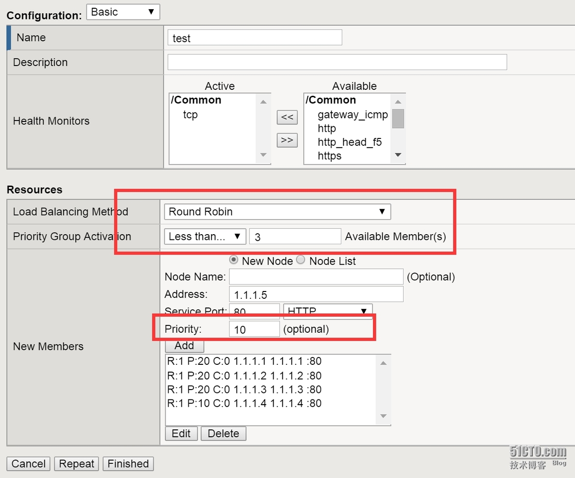 F5 Priority Group Activation_优先激活组