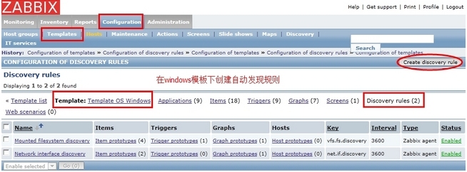 zabbix自动监控Linux端口 , 自动和手动监控windows端口 ，zabbix自动监控windows服务_zabbix_14