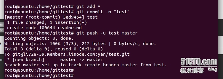 git学习（1）--- 初始一个本地仓库并添加一个新的远程仓库_git init_05