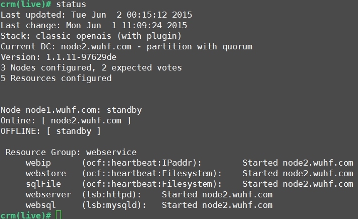 High availability MySql_pacemaker_05