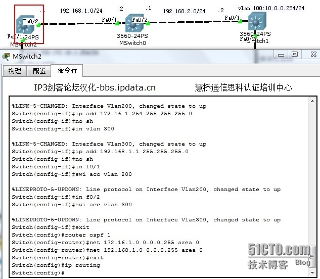 ospf配置实验_交换机_14