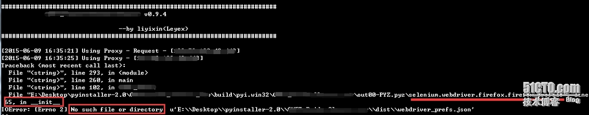 Selenium打包成exe运行出错_webdriver_prefs.json