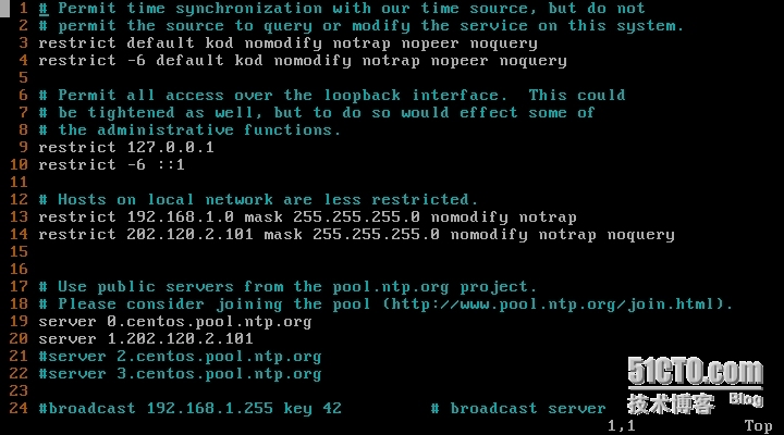 Centos 5.5 NTP服务器配置_服务器_09