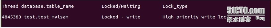 MyISAM如何查看哪个session持有表锁_MyISAM锁_04