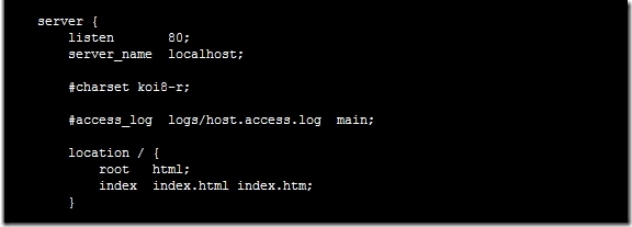二、nginx服务器基础配置命令_配置文件_03