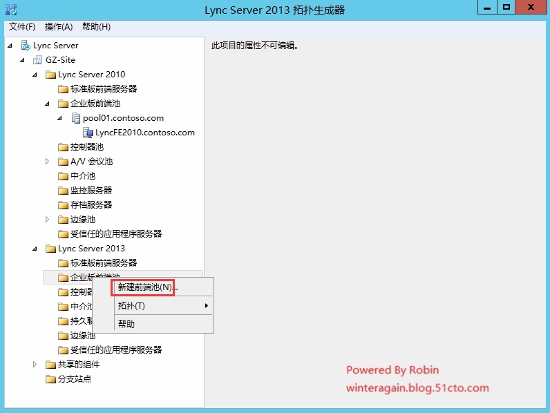 02SkypeForBusiness2015--拓扑发布以及DNS更新_Skype  For Business _06