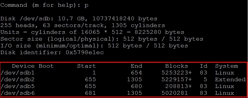 【Red Hat Linux基础】 磁盘分区详细教程_挂载_08