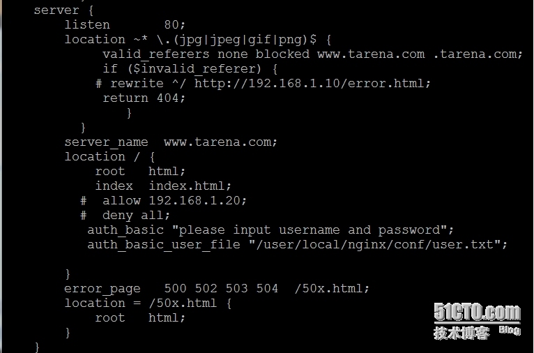 Nginx提供网站服务应用包括（虚拟主机、用户访问控制、用户验证、nginx平滑升级、防盗链）的配置_Nginx提供网站服务应用包括（虚拟主机_48