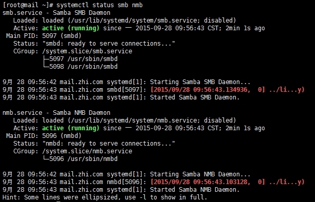 CentOS7下Samba的安装与配置_Samba   cifs  s