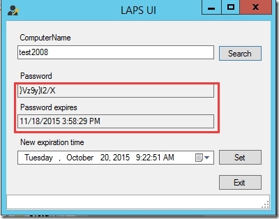本地管理员密码解决方案 Local Admin Password Solution (LAPS)_本机管理员_26