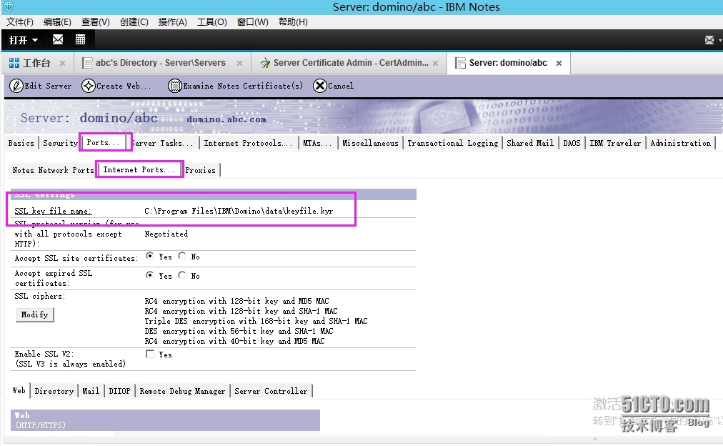 Centos7+Apache2.4+Domino9实现HTTP协议邮件代理_Centos7+Apache2.4+Do_12