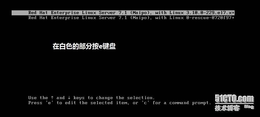 RHEL7修改root用户密码_linux修改root密码