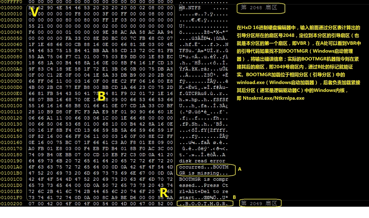 （安全基本功）磁盘MBR，分区表，活动分区，引导扇区。。。详解与区别_数据恢复_02