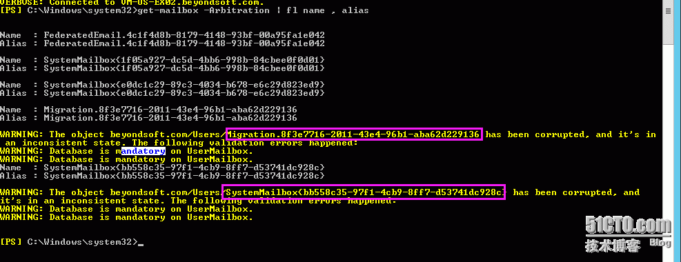 Exchange2013 ECP迁移用户提示错误(该用户没有Exchange邮箱)及解决方案_Exchange2013 ECP迁移用户