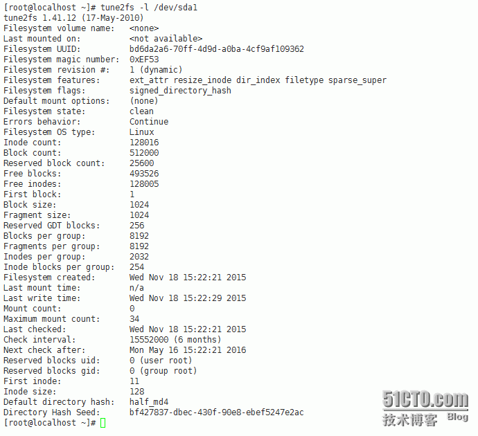 文件系统管理相关命令_filesystem command_02