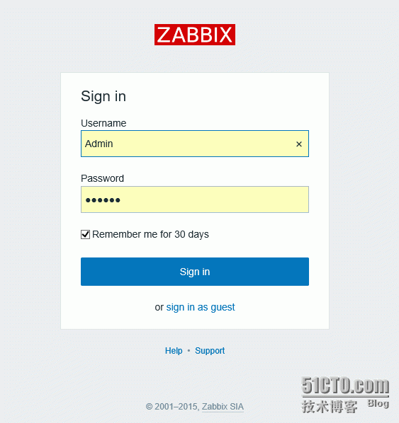 zabbix_3.0安装部署与中文支持_记录_10