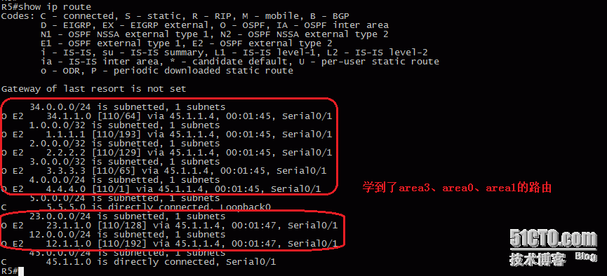 24、OSPF配置实验之不规则区域多进程双向重分布_24、OSPF配置实验之不规则区域多进程_05