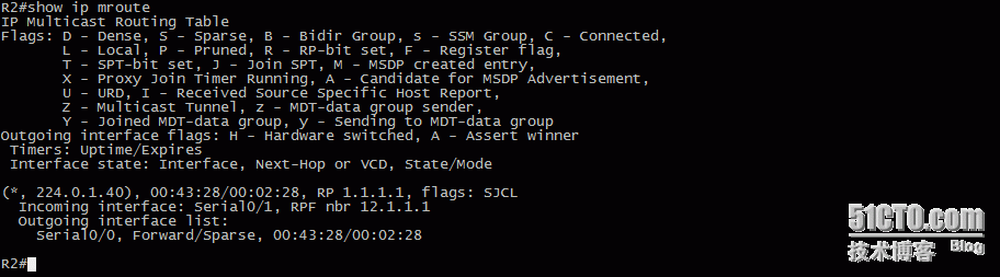 55、组播配置实验之PIM Sparse Mode静态指定RP_55、组播配置实验之PIM Sparse_22