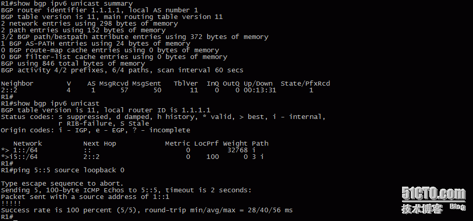 62、IPv6配置实验之BGP_62、IPv6配置实验之BGP_03