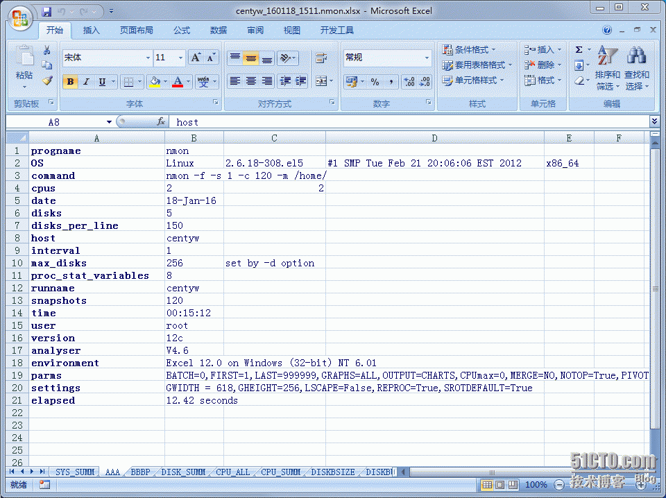 nmon监控服务器资源与单机分析_nmon_02