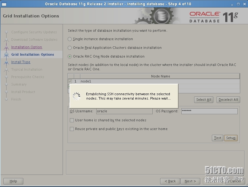 Installation Oracle11gR2 RAC One Node ---安装数据库软件_RAC_04