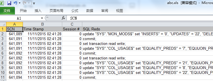 Toad使用方法之导出LogMiner信息_工具_08