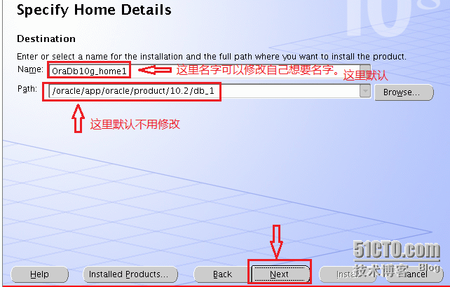 在Redhat 5.5-64bit安装Oracle 10g_操作系统_05