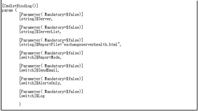 Powershell-Exchange：Generate Health Report_exchange server_07