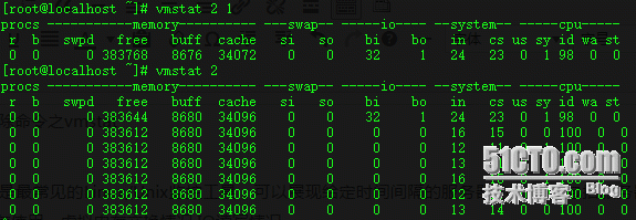 linux系统性能调优之vmstat_虚拟内存