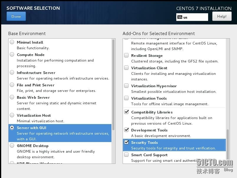 U盘安装CentOS7.2 Linux系统和基础配置_系统安装_05