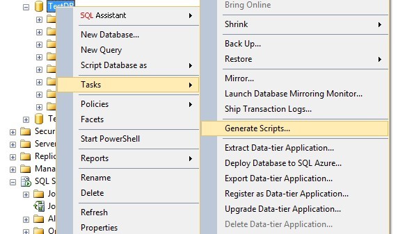 SQL SERVER几种数据迁移/导出导入的实践_SQL_08