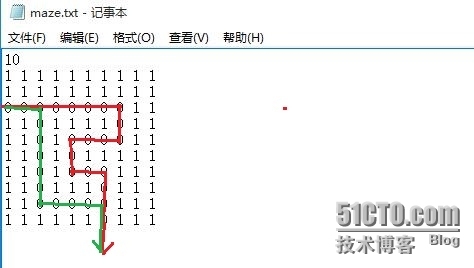 求迷宫通路问题_迷宫_05