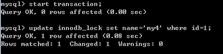 MySQL innoDB引擎锁机制(一) —— 行锁和表锁_表锁_04