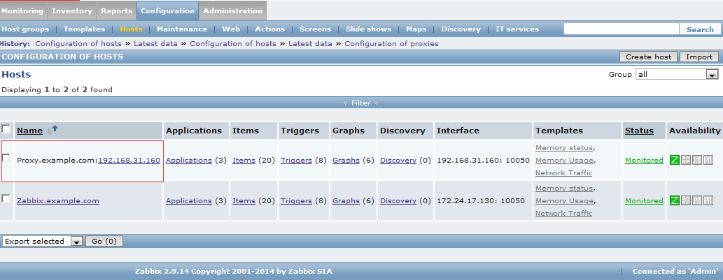 部署Zabbix Porxy_proxy_02