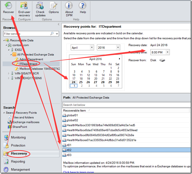 DPM恢复Exchange 2013单个邮箱_border_05