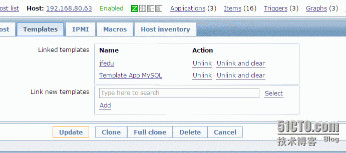 zabbix 自带模板监控mysql _zabbix 自带模板监控mysql 