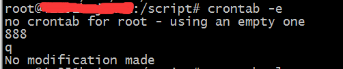 Ubuntu 下解决【no crontab for root - using an empty one】方法_no