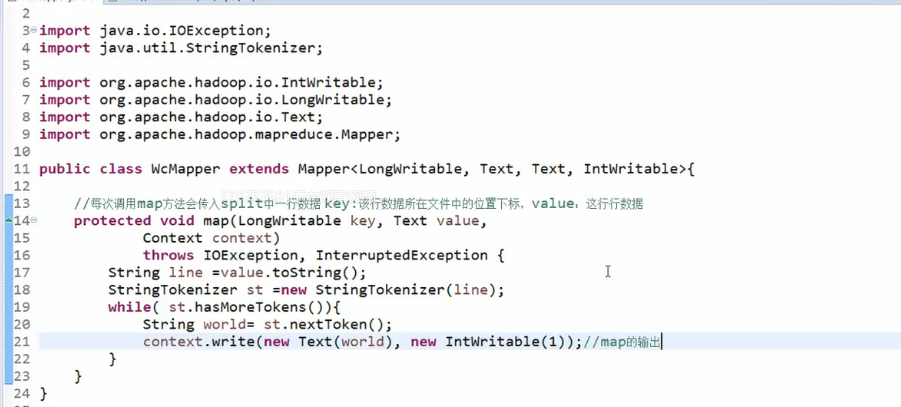 MapReduce的简单案例_Map