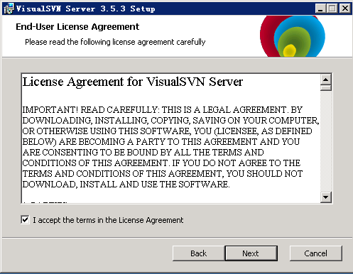 SVN之三：Visualsvn Server简易部署及目录权限_SVN_03
