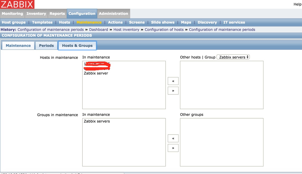 zabbix Maintenance维护周期_zabbix_03