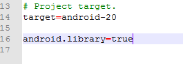 android ant 打包，不能打出apk：Library project: do not create apk..._打包_03