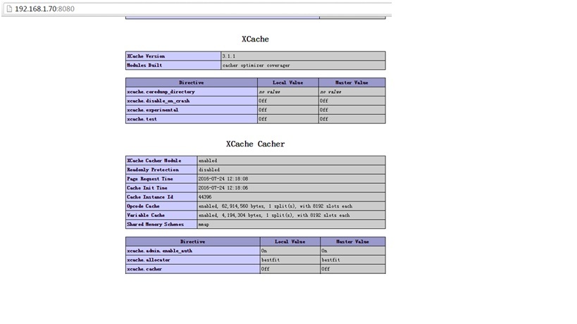 Centos7配置LAMP+xcache，rpm，php模块_虚拟主机_02