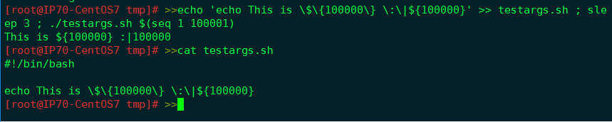 Shell编程 详解特殊变量之位置参数_脚本_10