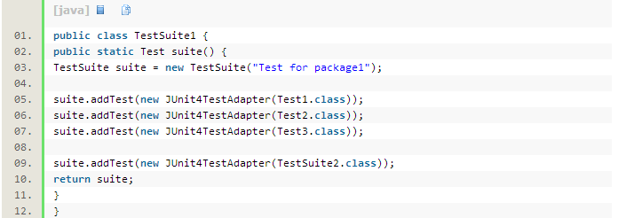 用TestSuite管理Junit单元测试用例_junit_02