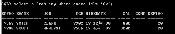 Oracle系列：（6）where子句_Oracle_03