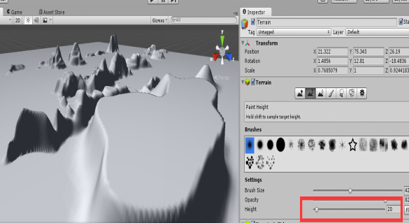 【蓝鸥Unity开发基础三】课时3  Terrain地形系统【未完】_3D_06